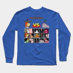 Dank Meme Fighter Video Game Long Sleeve T-Shirt